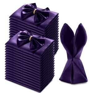 Elegant Purple Napkin pack of 10